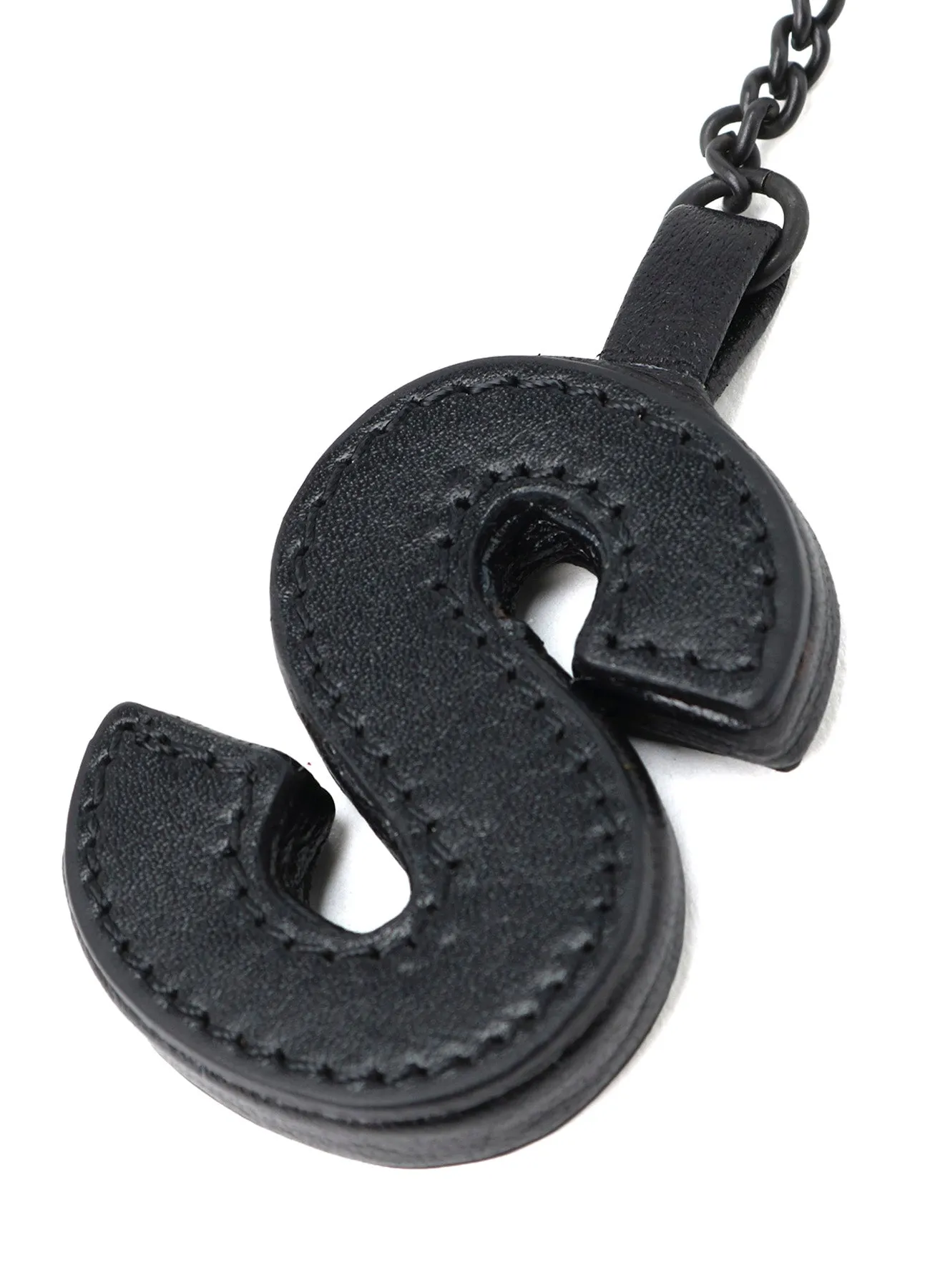 Y'S BLOCK LEATHER BAG CHARM sold by Yohji Yamamoto product image thumbnail 5