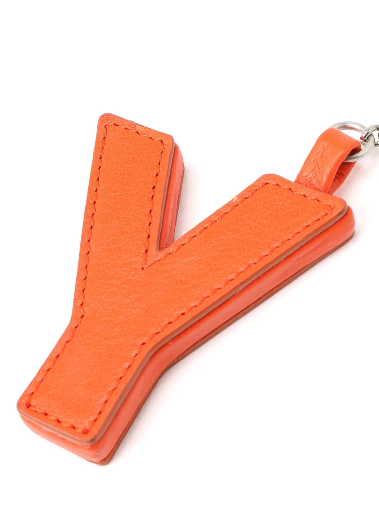 Y'S BLOCK LEATHER BAG CHARM sold by Yohji Yamamoto product image thumbnail 4