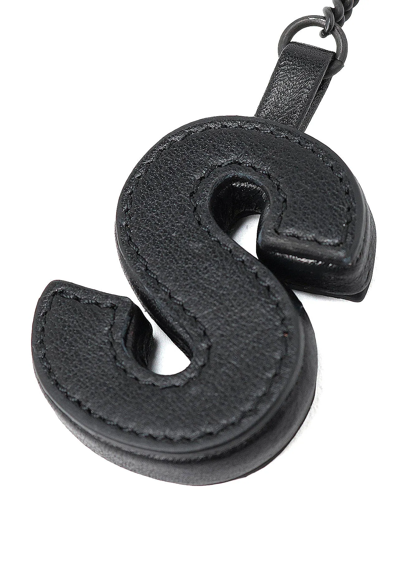 Y'S BLOCK LEATHER BAG CHARM sold by Yohji Yamamoto product image thumbnail 5