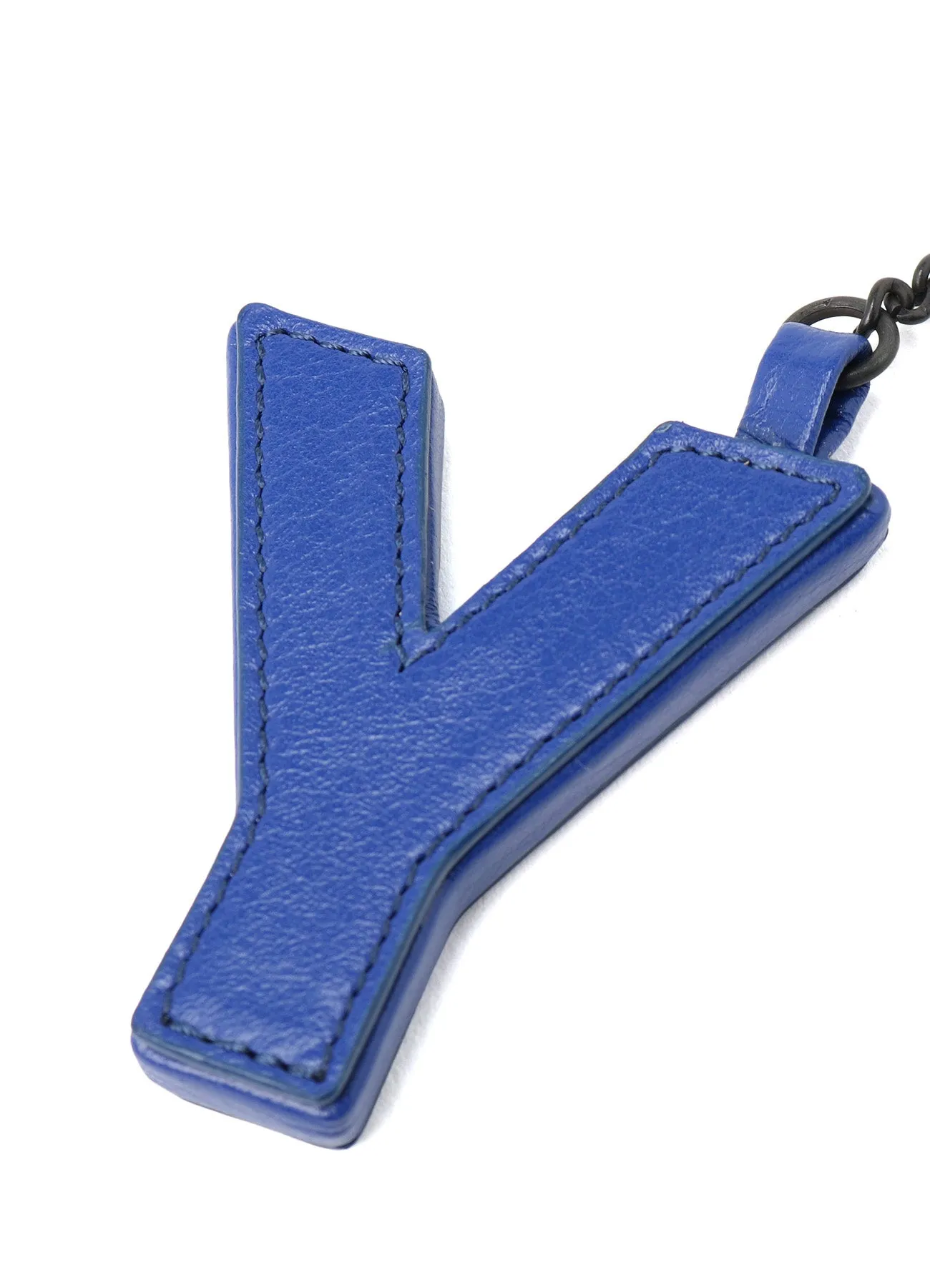 Y'S BLOCK LEATHER BAG CHARM sold by Yohji Yamamoto product image thumbnail 4