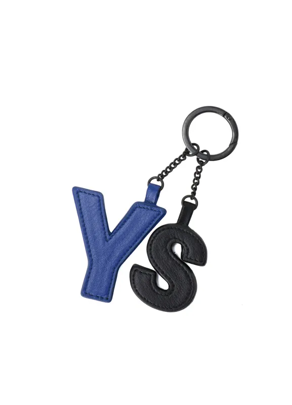 Y'S BLOCK LEATHER BAG CHARM sold by Yohji Yamamoto