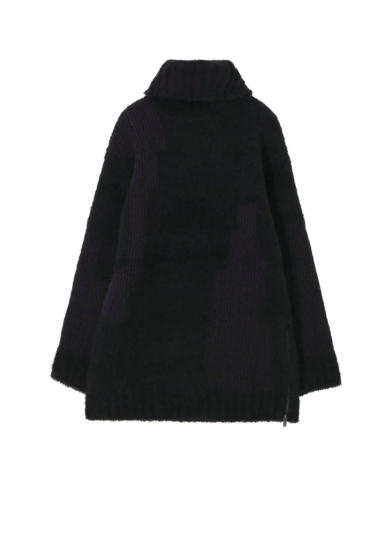 3G JACQUARD SIDE ZIP HIGH NECK PO sold by Yohji Yamamoto