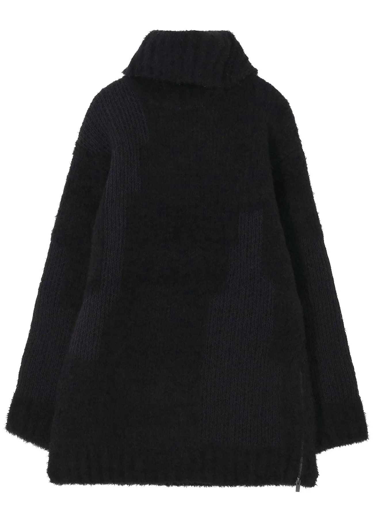 3G JACQUARD SIDE ZIP HIGH NECK PO sold by Yohji Yamamoto product image thumbnail 2