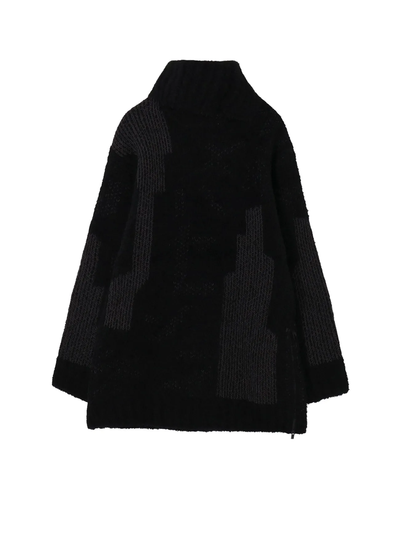 3G JACQUARD SIDE ZIP HIGH NECK PO sold by Yohji Yamamoto