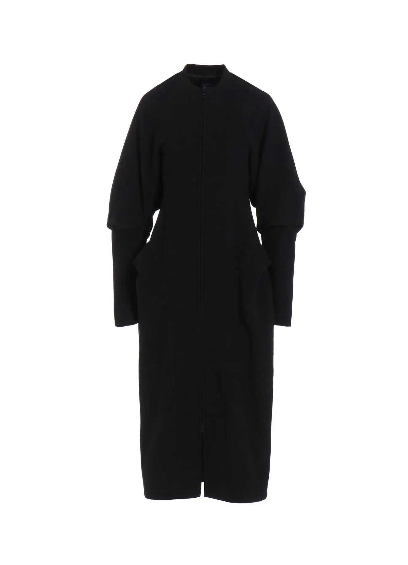WOOL MOSSER BALLOON SLEEVE COAT sold by Yohji Yamamoto