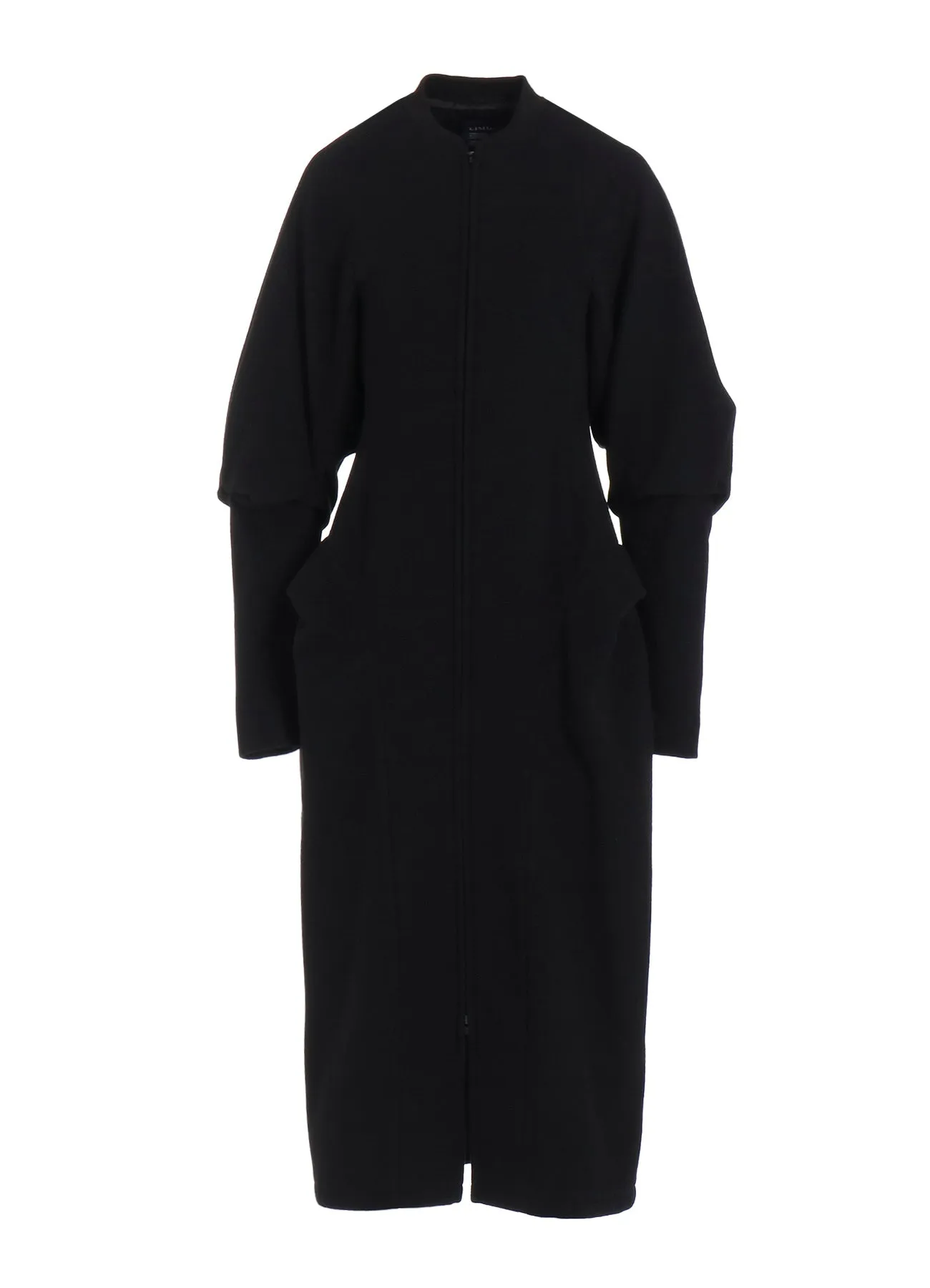 WOOL MOSSER BALLOON SLEEVE COAT sold by Yohji Yamamoto product image thumbnail 2