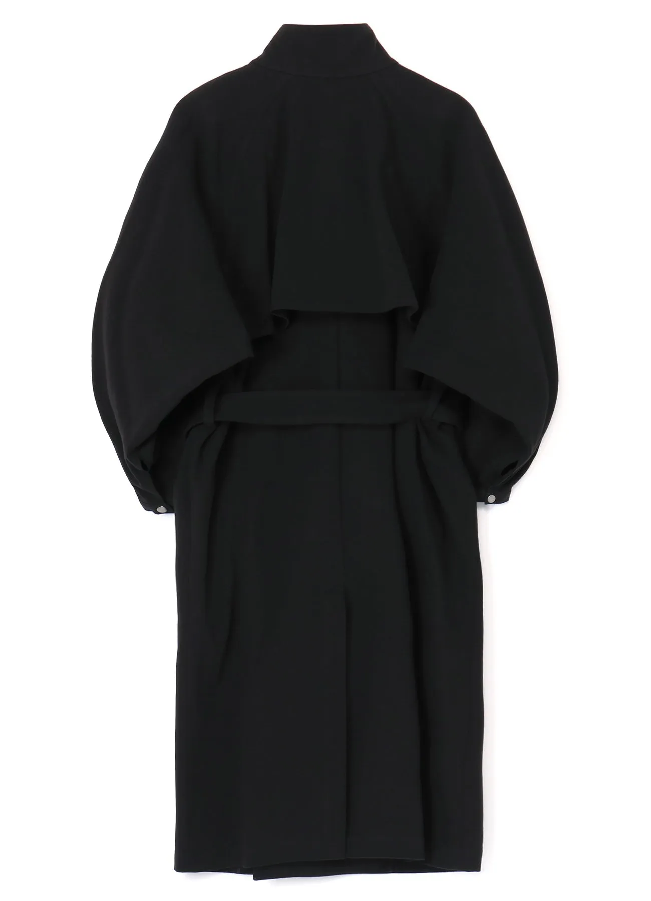 HARD TWISTED COTTON SATIN TRENCH COAT sold by Yohji Yamamoto product image thumbnail 3