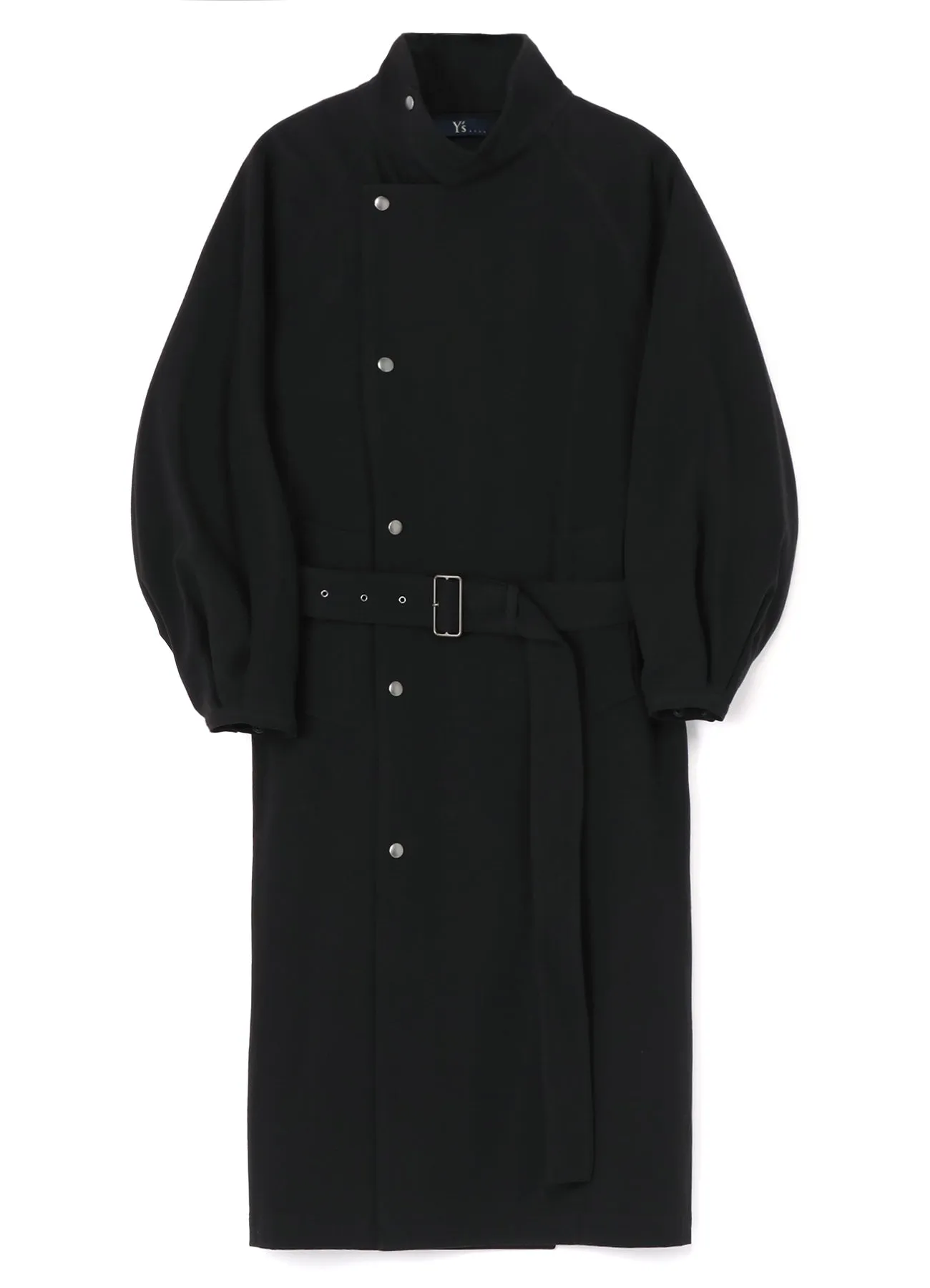 HARD TWISTED COTTON SATIN TRENCH COAT sold by Yohji Yamamoto product image thumbnail 2