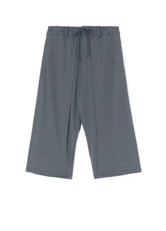 HIGH-GAUGE POLYESTER SMOOTH JERSEY LAYERED PANTS sold by Yohji Yamamoto