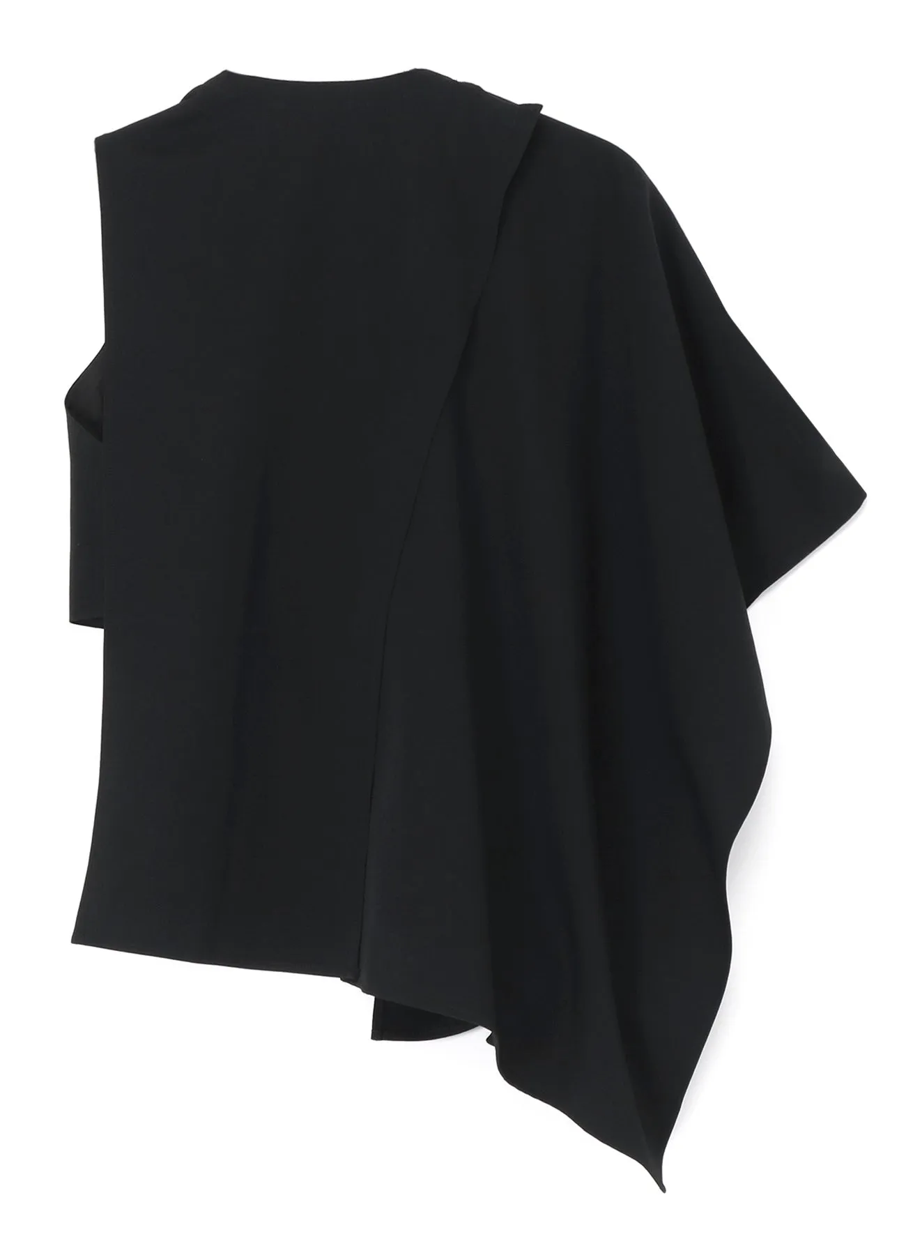 GABARDINE R STOLE DETAIL VEST sold by Yohji Yamamoto product image thumbnail 4