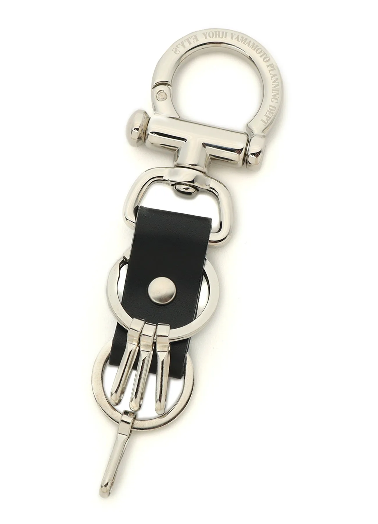 BAR STYLE LEATHER STRAP KEY FLOCK sold by Yohji Yamamoto product image thumbnail 2