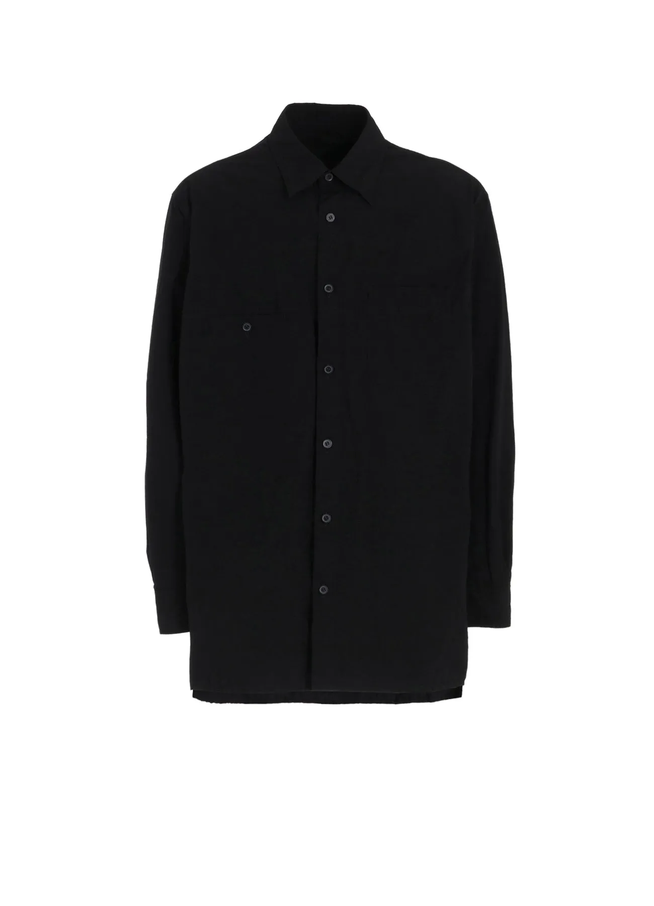 COTTON LINEN SINGLE WELT POCKET SHIRT sold by Yohji Yamamoto