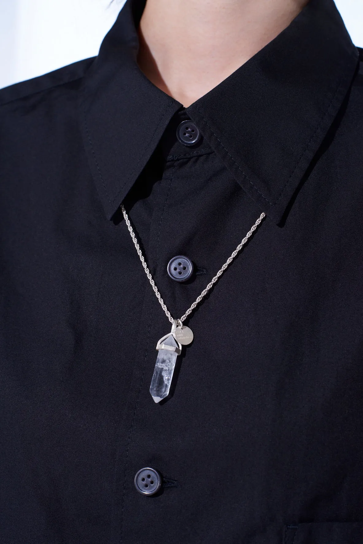 ONE DROP CRYSTAL NECKLACE sold by Yohji Yamamoto product image thumbnail 4
