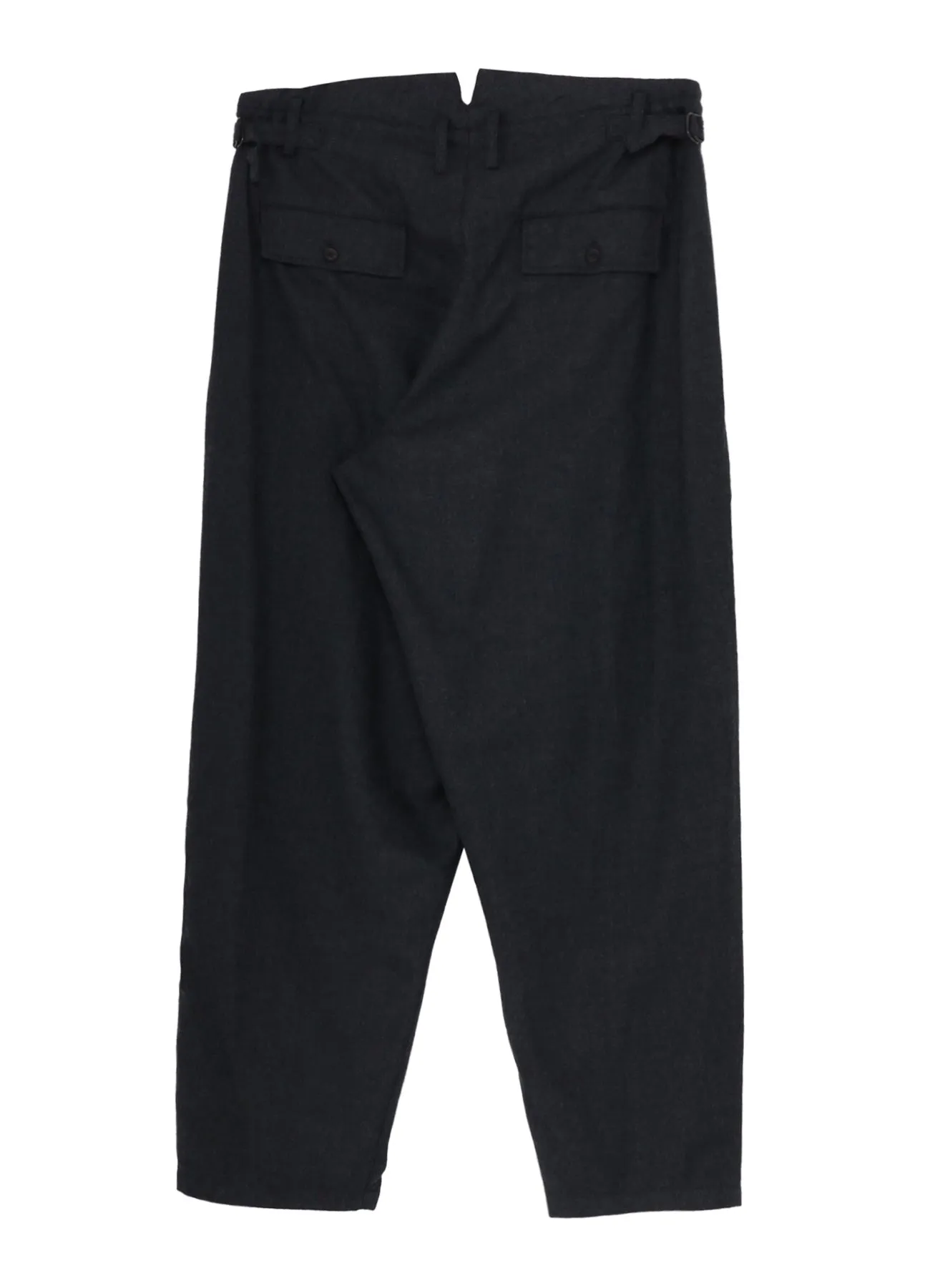 W.TA SAXONY 5-TUCK FULLING PANTS sold by Yohji Yamamoto product image thumbnail 3
