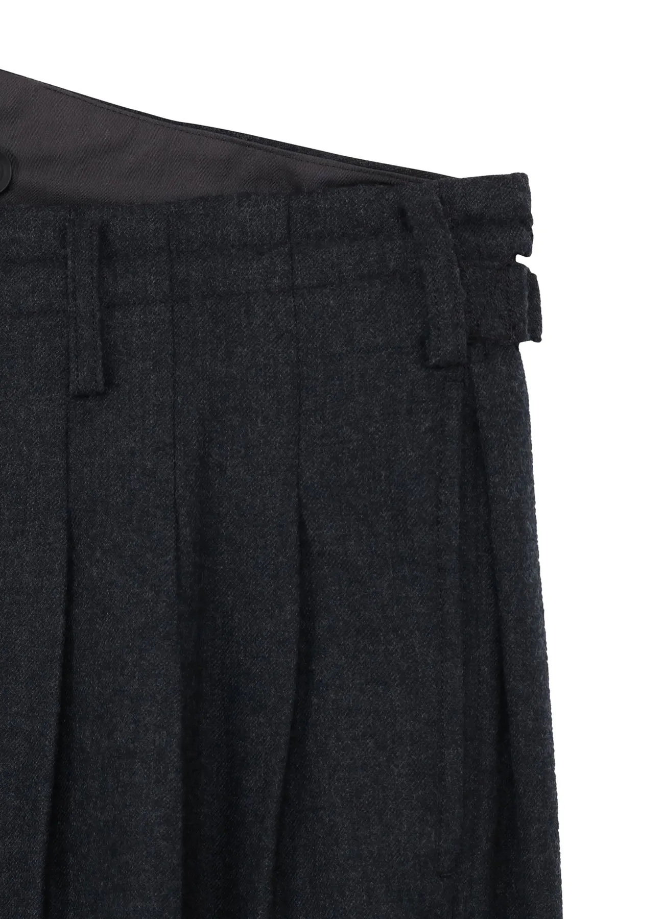 W.TA SAXONY 5-TUCK FULLING PANTS sold by Yohji Yamamoto product image thumbnail 4