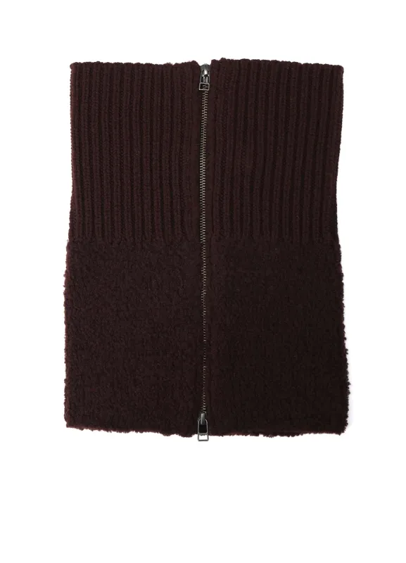 Wool boa+EX FineMerino Wool NECK WARMER sold by Yohji Yamamoto