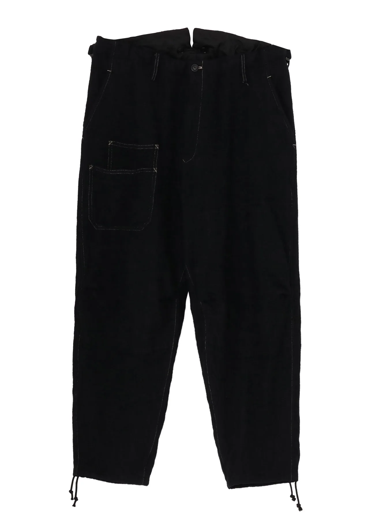 FULLING SERGE WIDE PANTS sold by Yohji Yamamoto product image thumbnail 3
