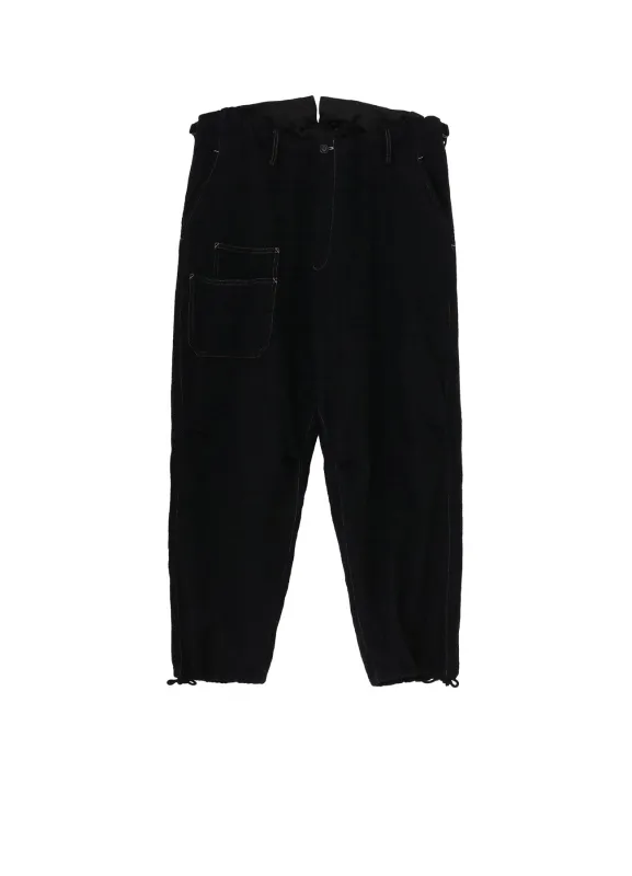 FULLING SERGE WIDE PANTS sold by Yohji Yamamoto