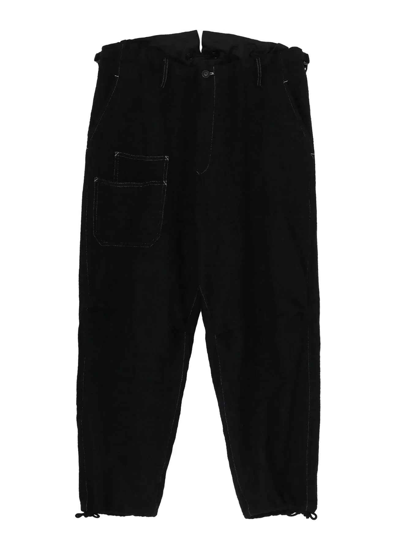 FULLING SERGE WIDE PANTS sold by Yohji Yamamoto product image thumbnail 2