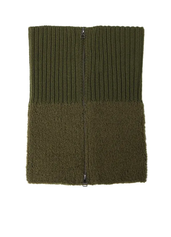 Wool boa+EX FineMerino Wool NECK WARMER sold by Yohji Yamamoto