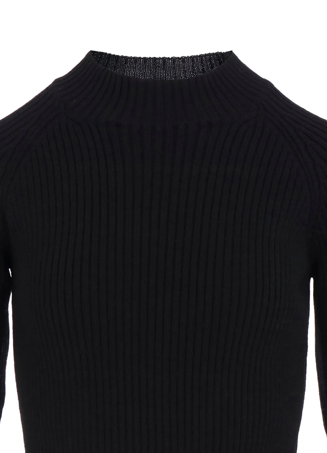 RIBBED MINI HIGH NECK PULLOVER sold by Yohji Yamamoto product image thumbnail 5