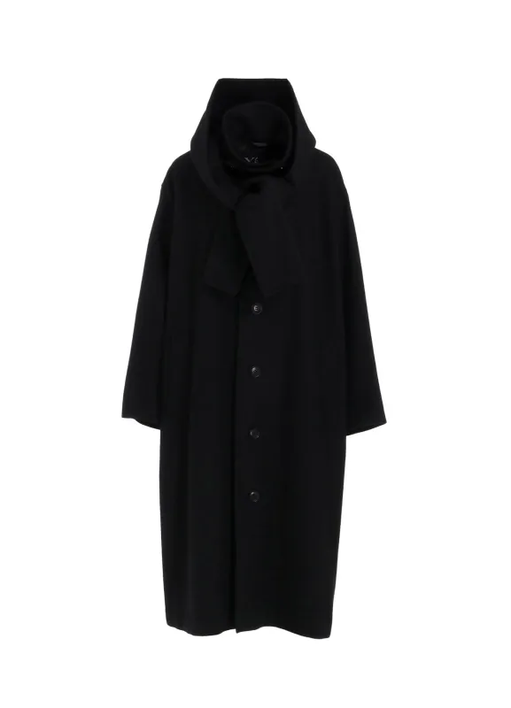 DETACHABLE HOODED COAT made by Yohji Yamamoto