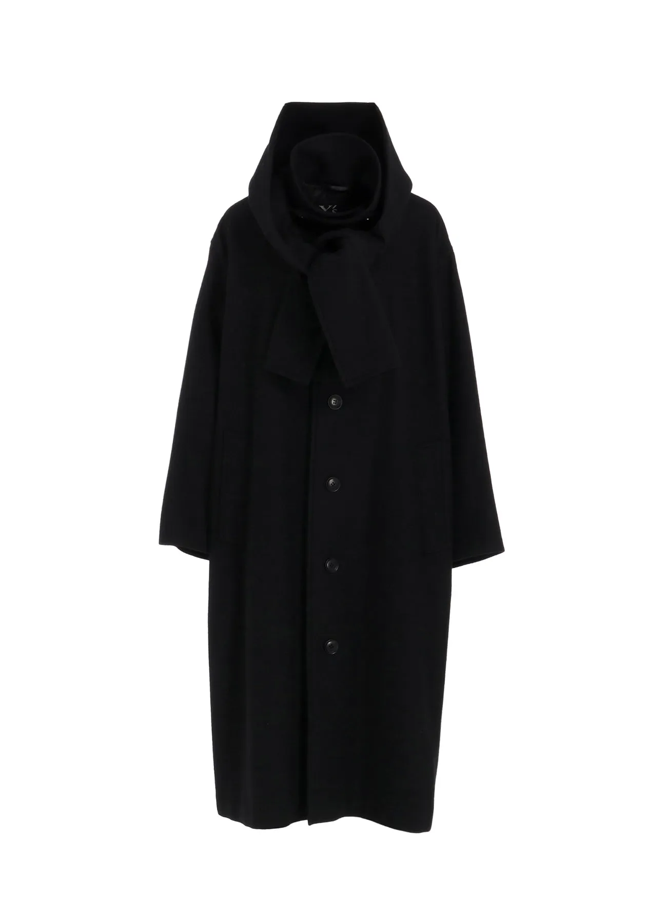DETACHABLE HOODED COAT sold by Yohji Yamamoto