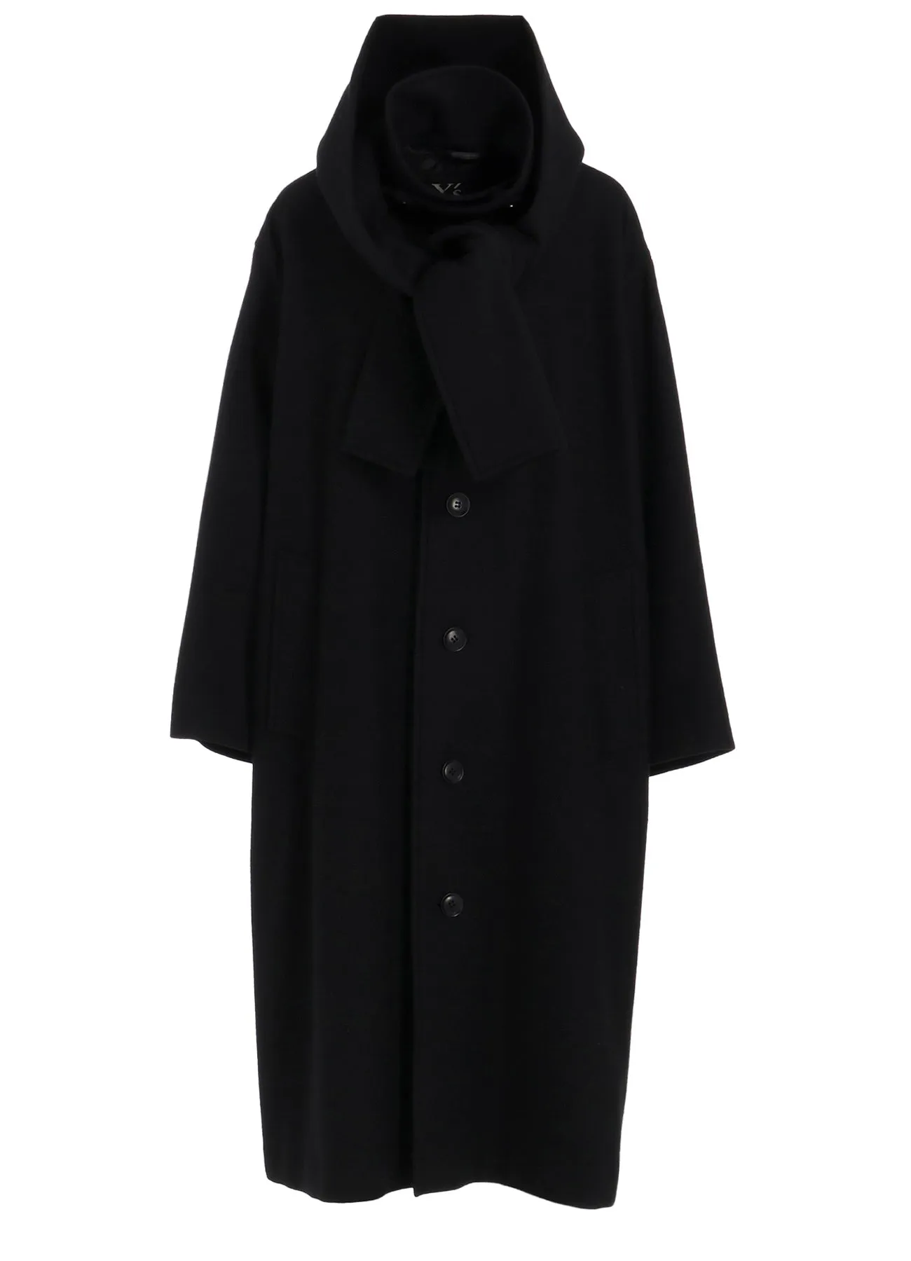 DETACHABLE HOODED COAT sold by Yohji Yamamoto product image thumbnail 2