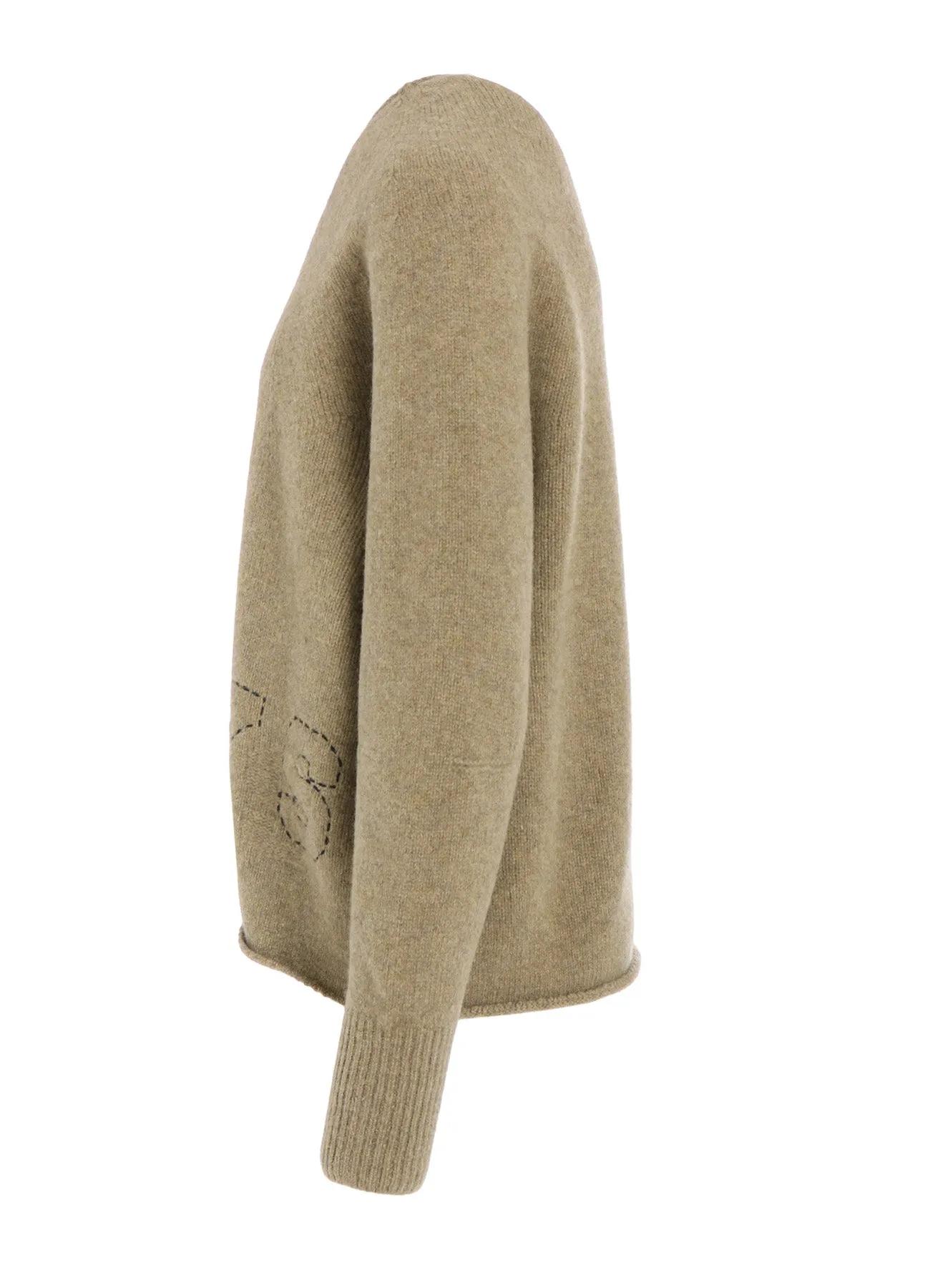 MILLING JERSEY EMBROIDERY PULLOVER sold by Yohji Yamamoto product image thumbnail 3