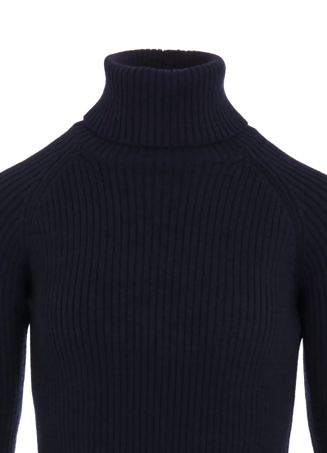 RIBBED HIGH NECK PULLOVER sold by Yohji Yamamoto product image thumbnail 5