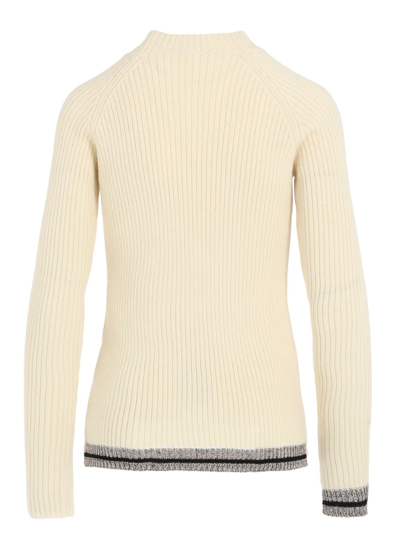 RIBBED MINI HIGH NECK PULLOVER sold by Yohji Yamamoto product image thumbnail 4