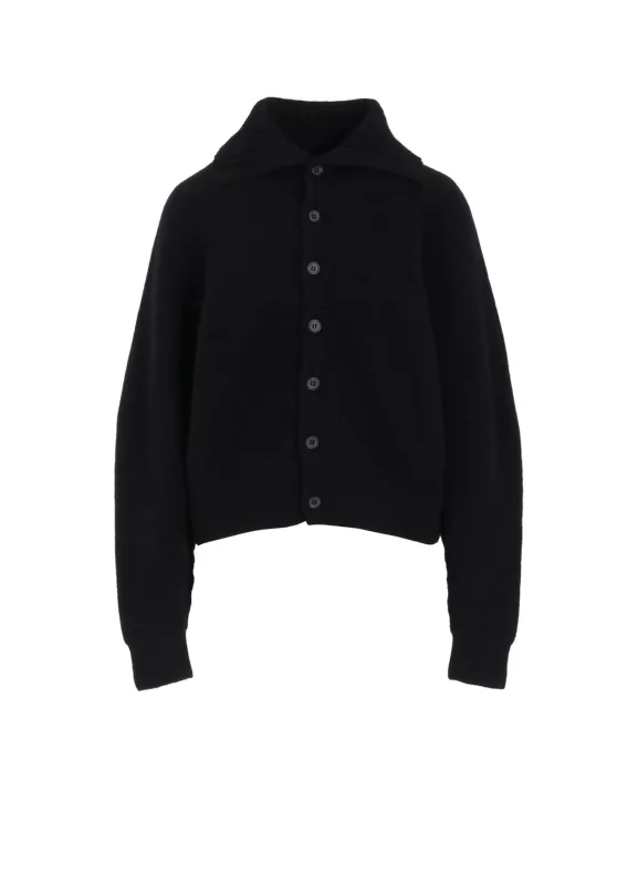 MILLING JERSEY EMBROIDERY CARDIGAN sold by Yohji Yamamoto