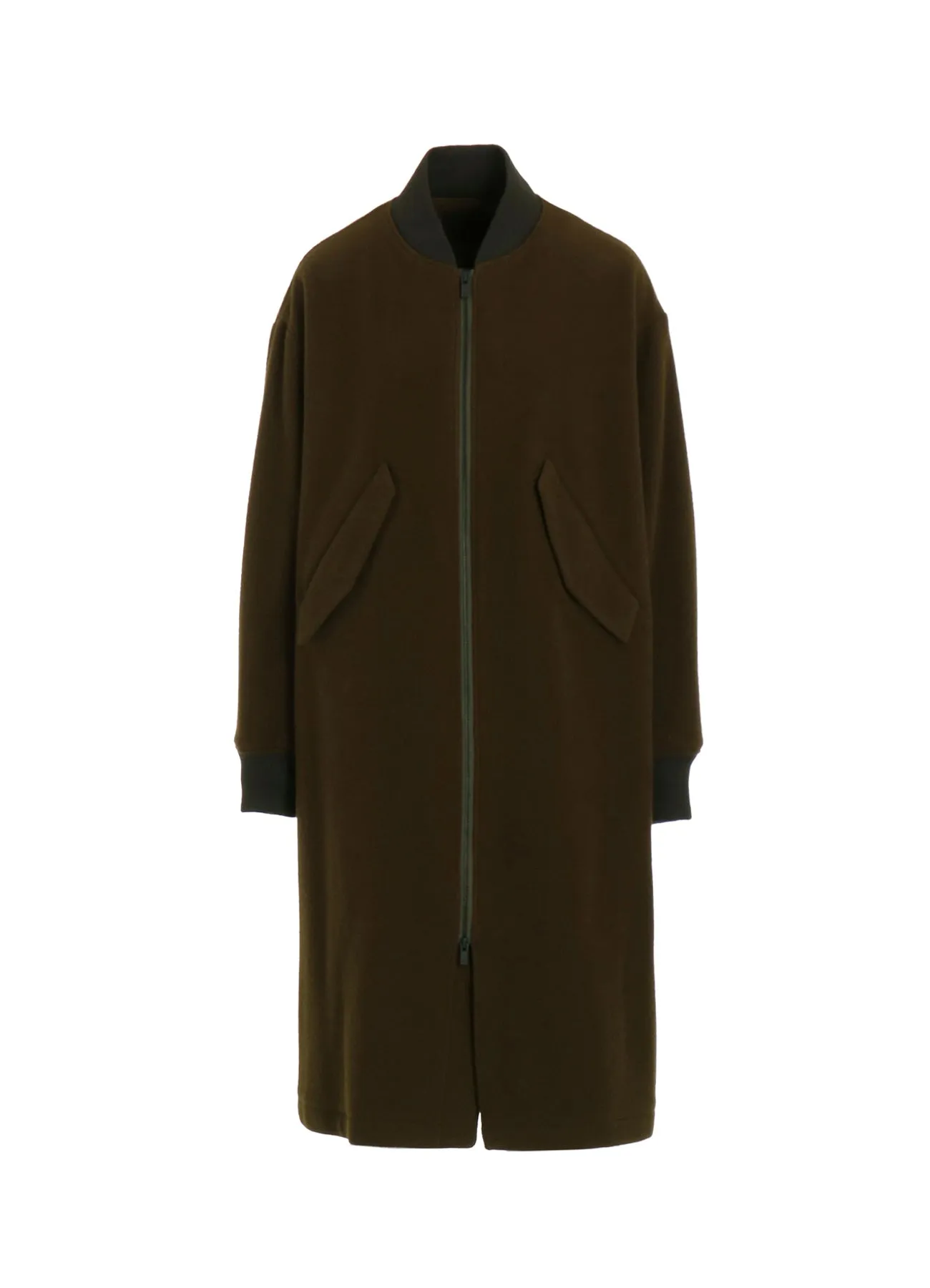 WOOL MOSSER LONG MA-1 sold by Yohji Yamamoto