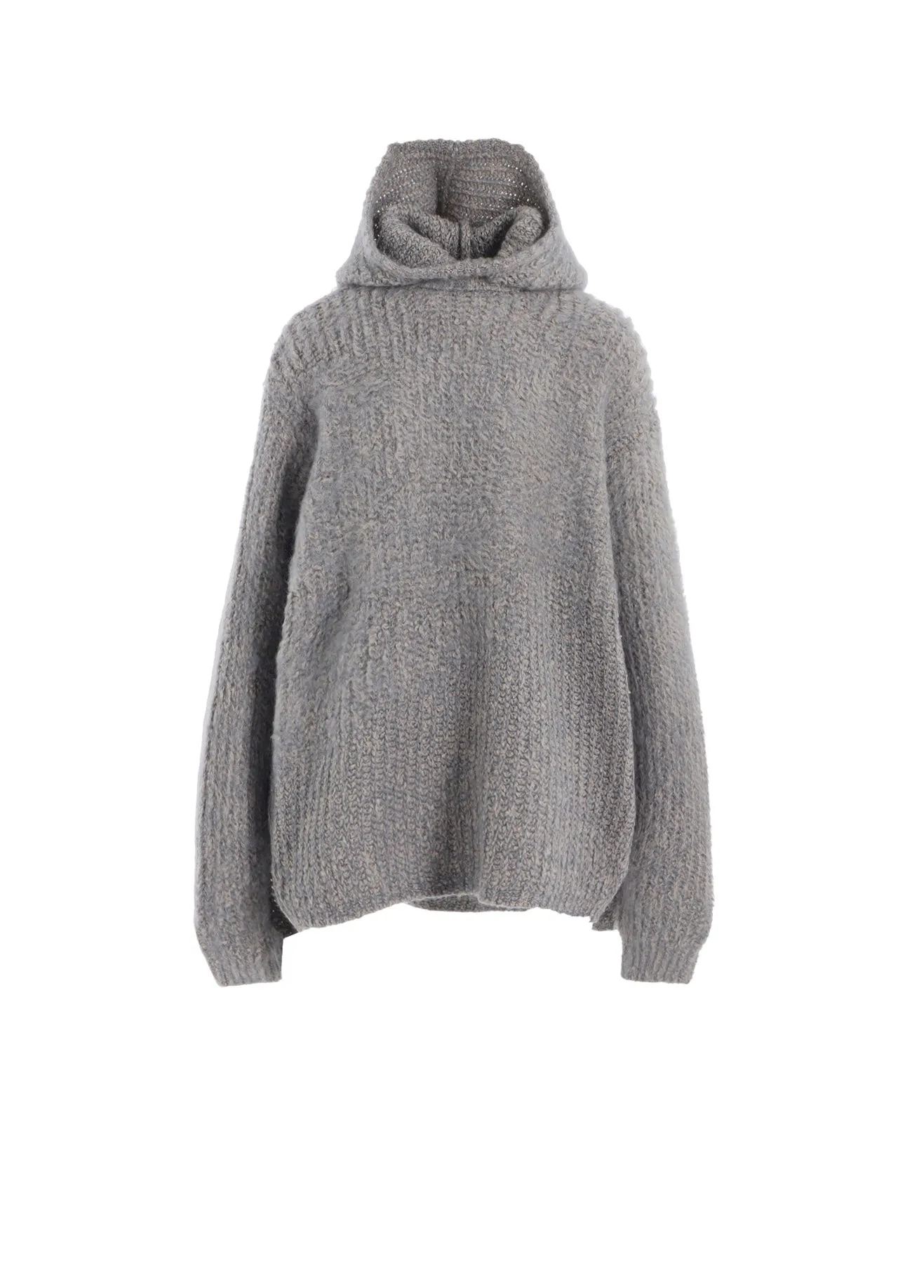 FLEECE RAISED HOODIE sold by Yohji Yamamoto