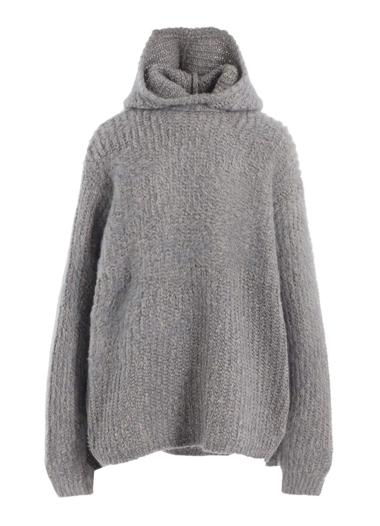 FLEECE RAISED HOODIE sold by Yohji Yamamoto product image thumbnail 2