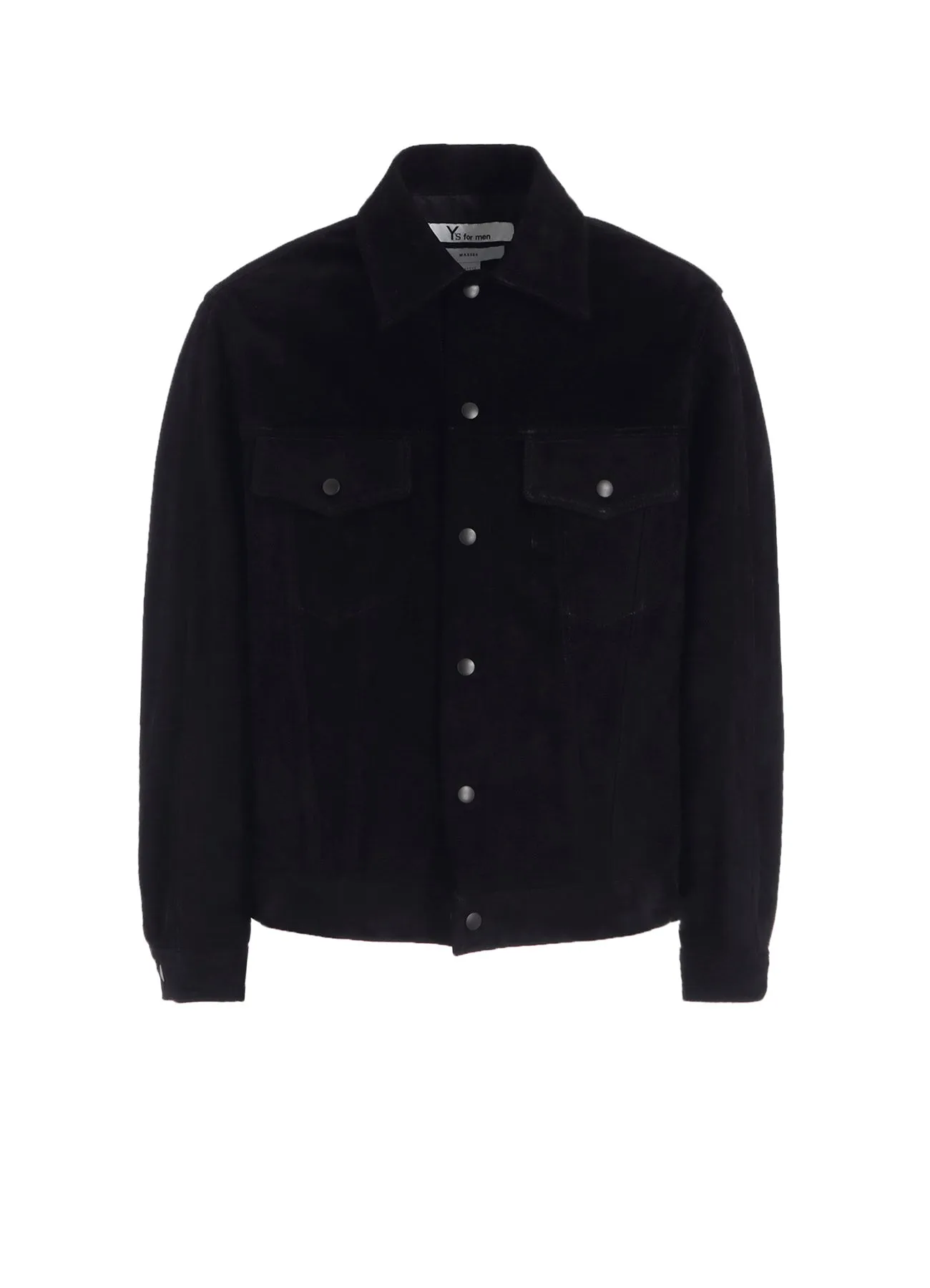 【Y's for men × MASSES】HORSE SUEDE LETHER TRUCKER JACKET sold by Yohji Yamamoto