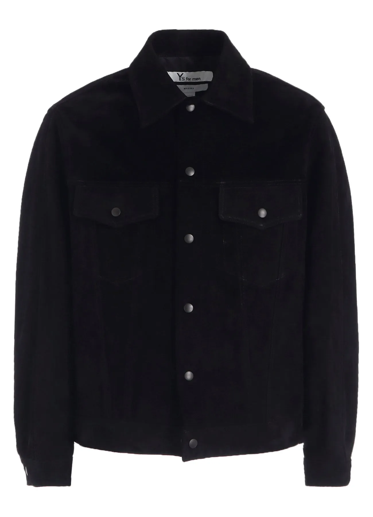 【Y's for men × MASSES】HORSE SUEDE LETHER TRUCKER JACKET sold by Yohji Yamamoto product image thumbnail 2
