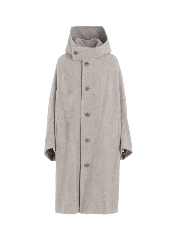 AIRY MOSSER LONG CAPE COAT sold by Yohji Yamamoto