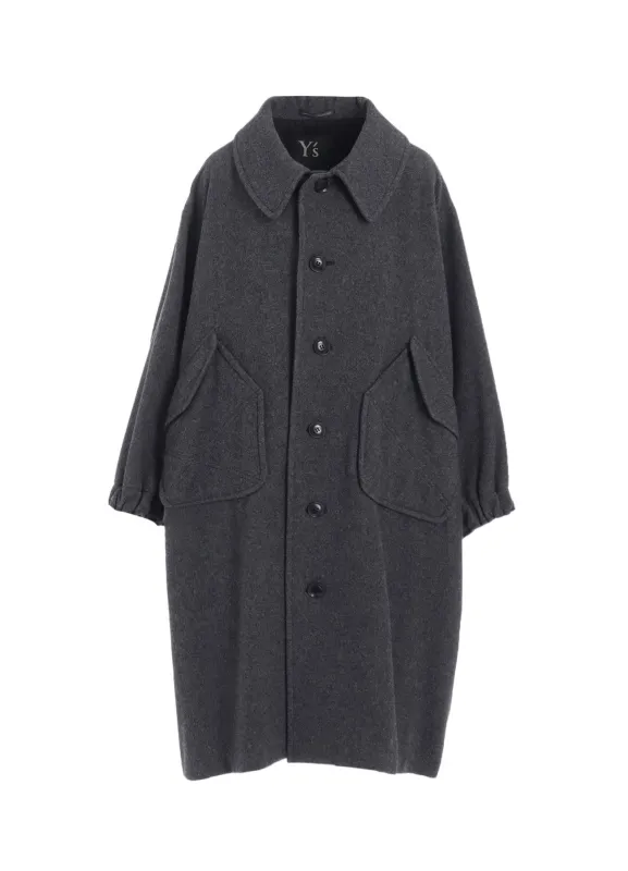 AIRY MOSSER BIG POCKET COAT sold by Yohji Yamamoto