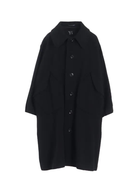 AIRY MOSSER BIG POCKET COAT sold by Yohji Yamamoto