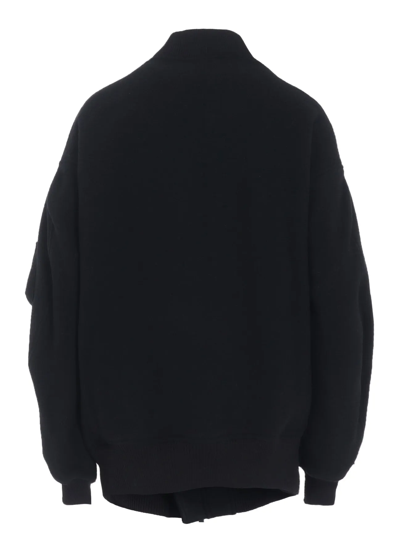 WOOL DOUBLE-FACED MOSSER MA-1 sold by Yohji Yamamoto product image thumbnail 3