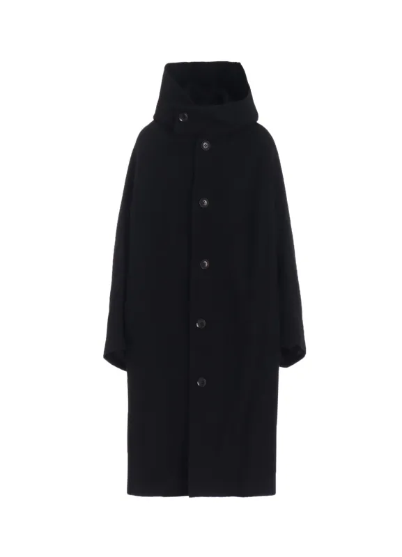 AIRY MOSSER LONG CAPE COAT sold by Yohji Yamamoto