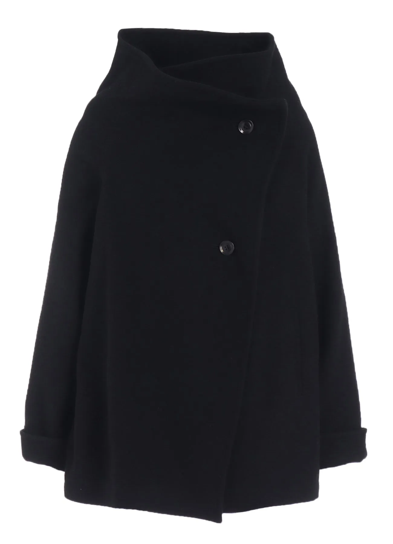 AIRY MOSSER WRAP COAT sold by Yohji Yamamoto product image thumbnail 2