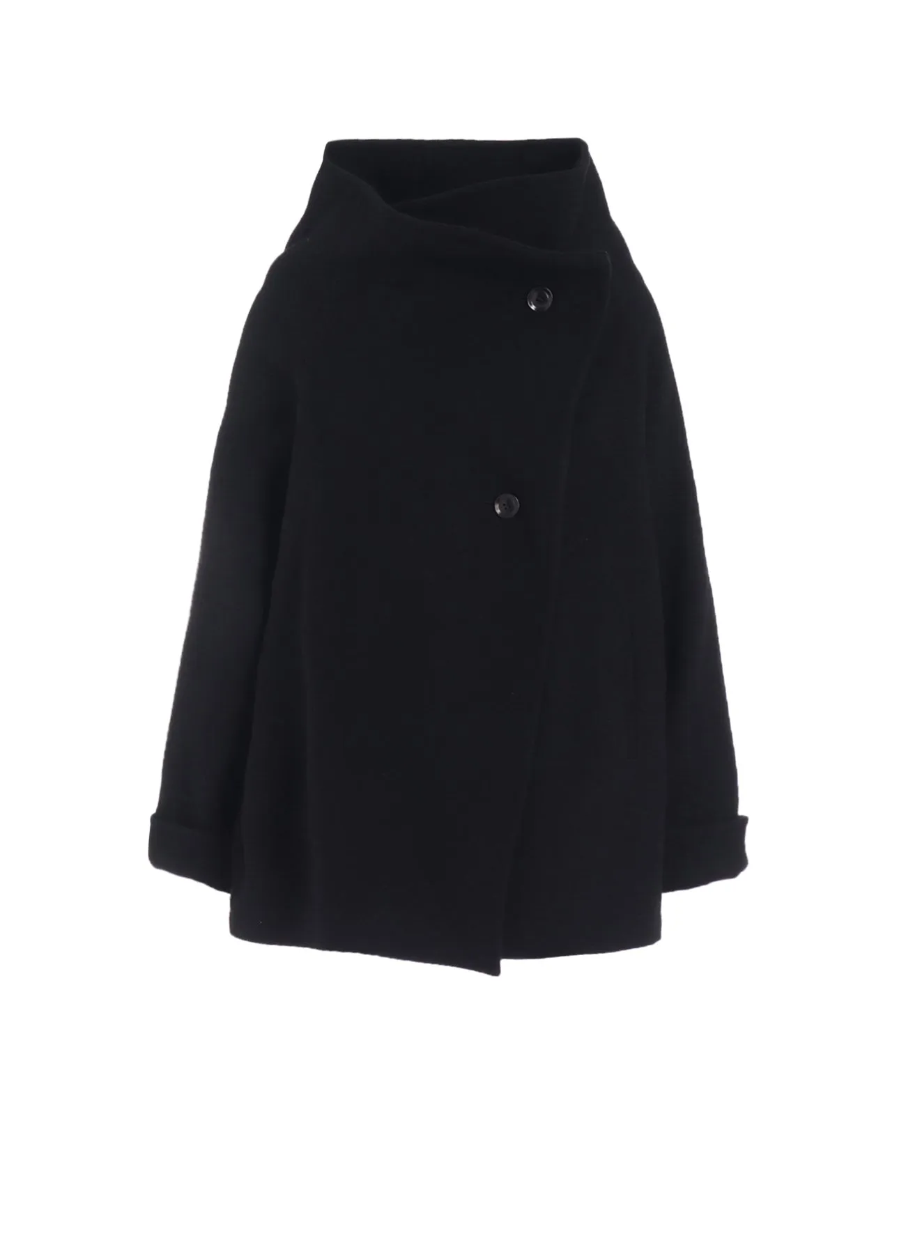 AIRY MOSSER WRAP COAT sold by Yohji Yamamoto