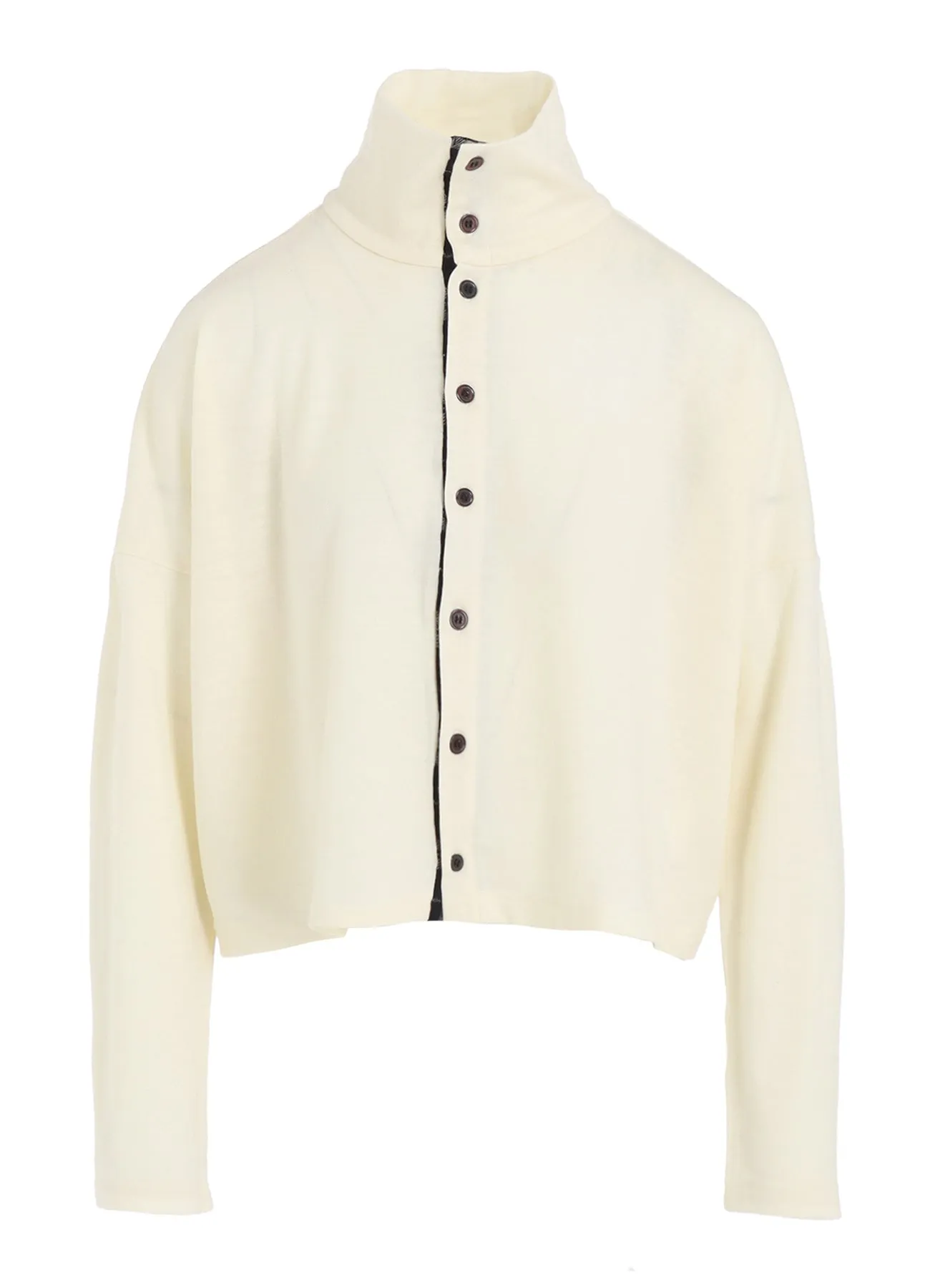 MILLED PLAID WOOL CARDIGAN sold by Yohji Yamamoto product image thumbnail 2