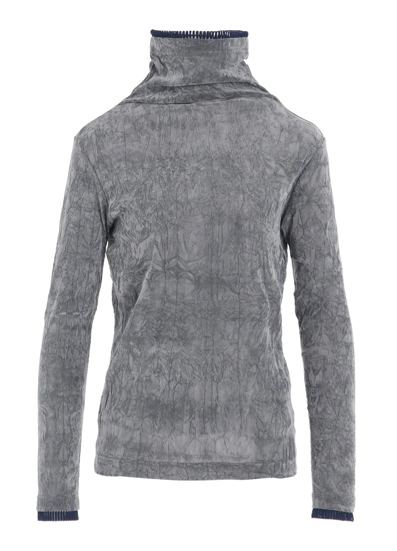 FLOCKED TULLE HIGH NECK T sold by Yohji Yamamoto product image thumbnail 2