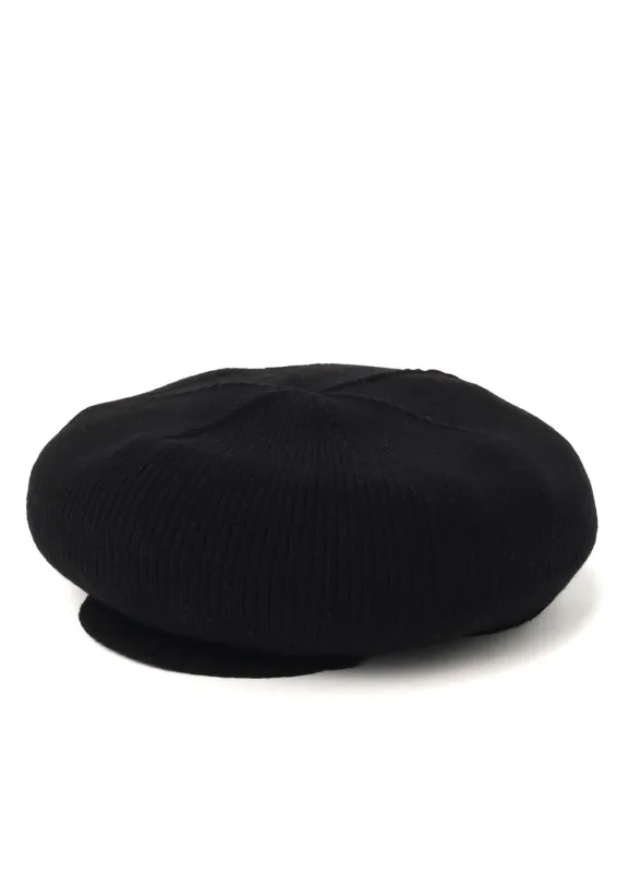 WOOL NYLON KNIT CASQUETTE sold by Yohji Yamamoto