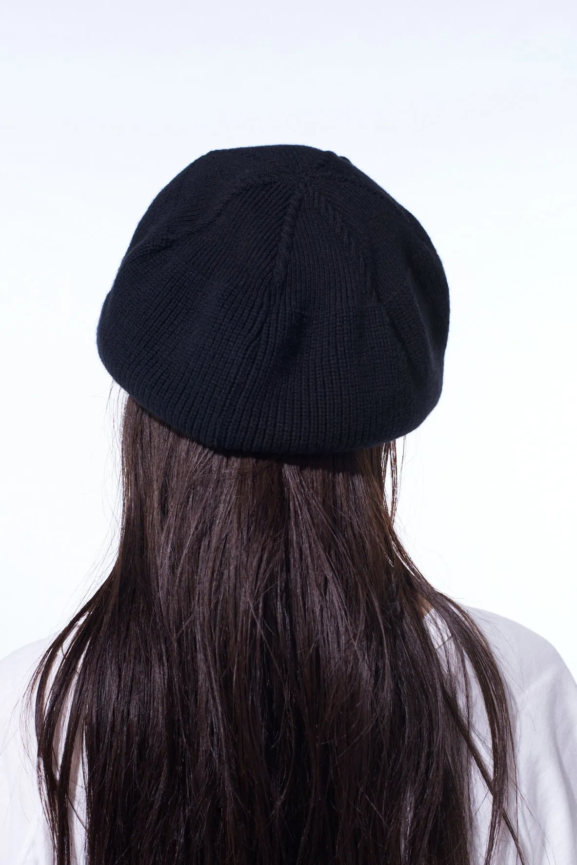 WOOL NYLON KNIT CASQUETTE sold by Yohji Yamamoto product image thumbnail 5
