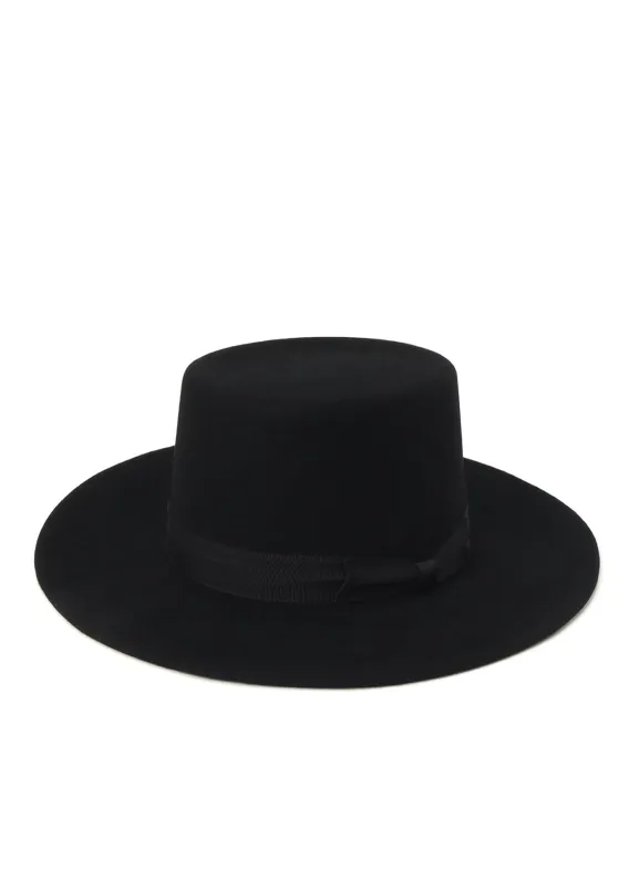 WOOL FELT WIDE BRIM HAT sold by Yohji Yamamoto