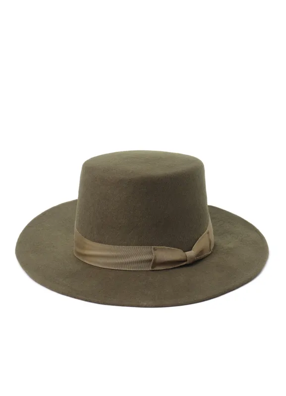WOOL FELT WIDE BRIM HAT sold by Yohji Yamamoto